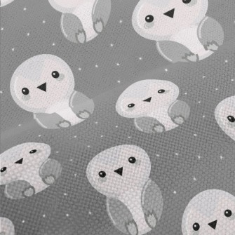 Gray Penguin Baby Performance Linen
