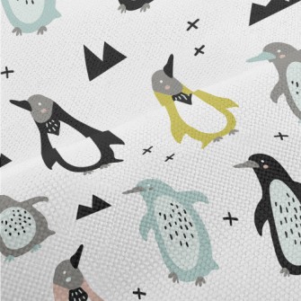 Artistic Graffiti Penguin Performance Linen