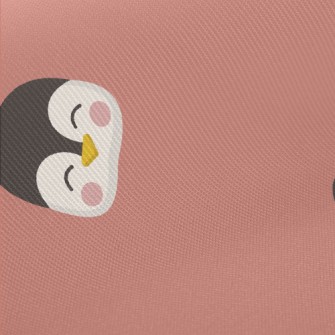 Cute Smiling Penguin Twill