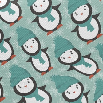 Warm Penguin Dress Up Twill