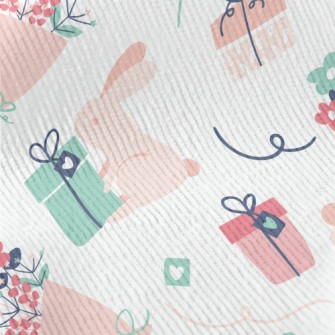 Cute Gift Rabbit Standard Corduroy