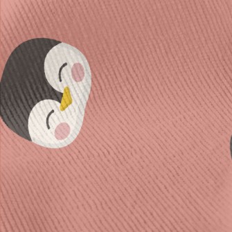 Cute Smiling Penguin Standard Corduroy