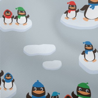 Keep Warm Penguin Family Dobby