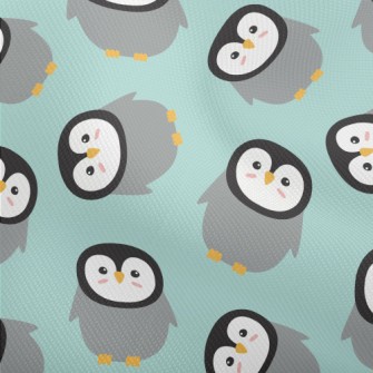 Cartoon Penguin Pattern Dobby
