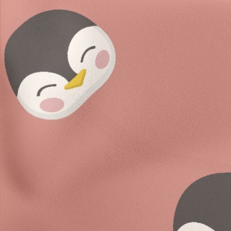 Cute Smiling Penguin Stretch Ponte