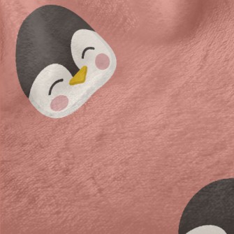 Cute Smiling Penguin Minky