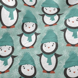 Warm Penguin Dress Up Minky