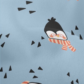 Smart Cartoon Penguin Lightweight Performance Linen