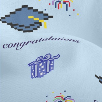 Pixel Style Graduation Cap Lightweight Performance Linen
