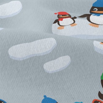 Keep Warm Penguin Family Modern Jersey