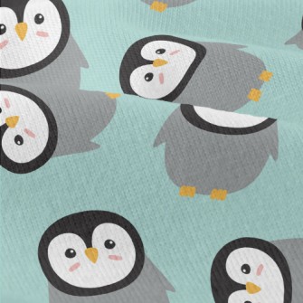 Cartoon Penguin Pattern Modern Jersey