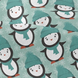 Warm Penguin Dress Up Modern Jersey