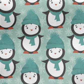 Warm Penguin Dress Up Jersey Backed Fleece