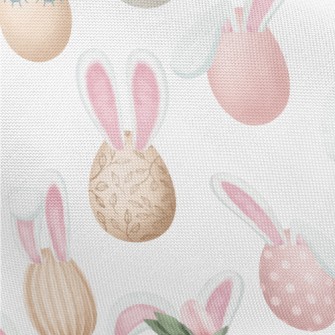 Elegant Rabbit Ears Easter Egg Pongee