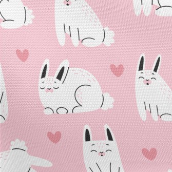 Happy Pet Rabbit Pongee