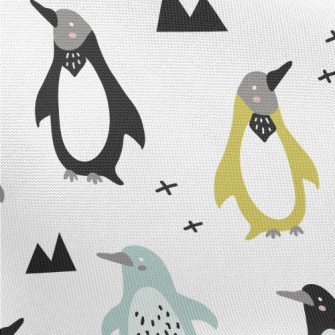 Artistic Graffiti Penguin Pongee