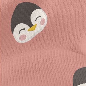 Cute Smiling Penguin Stretch Jersey