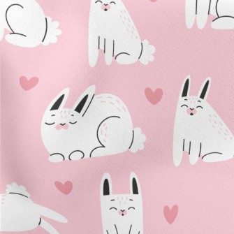 Happy Pet Rabbit Lightweight Cotton Poplin