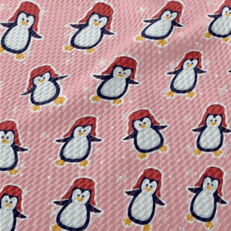 Warm Wool Hat Penguin Birdseye Piqué