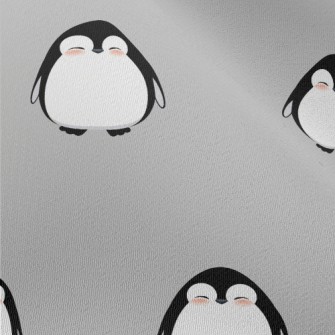 Cute Smiling Penguin Chiffon