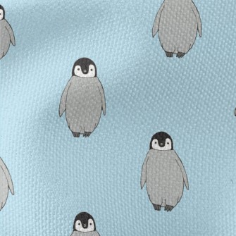 Hand Drawn Antarctic Penguin Waterproof Canvas