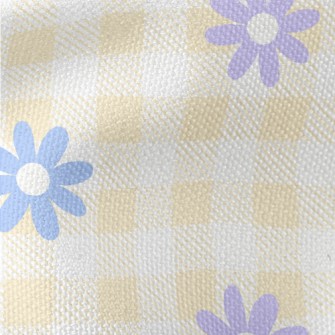 Colored Daisy Doodle Waterproof Canvas