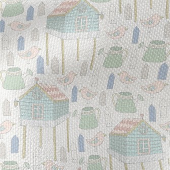 Hand Drawn Happy Farm Waterproof Canvas