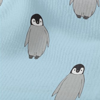 Hand Drawn Antarctic Penguin Terry