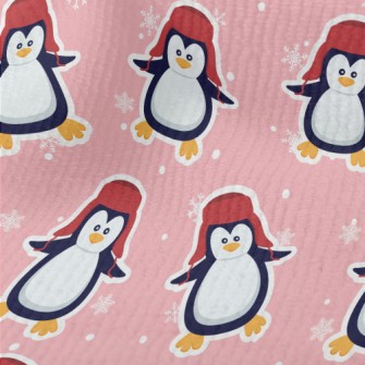 Warm Wool Hat Penguin Terry