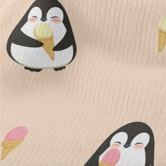 Cute Penguin Eating Ice Cream  Terry