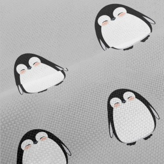 Cute Smiling Penguin Performance Linen