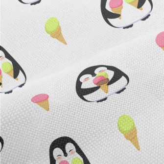 Penguin Eating Tricolor Cone Performance Linen
