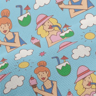 Summer Vacation Woman Performance Linen