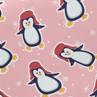 Warm Wool Hat Penguin Twill