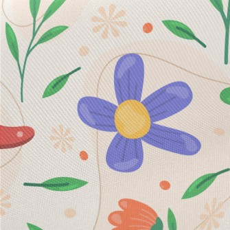 Cartoon Spring Garden Twill