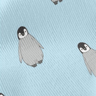Hand Drawn Antarctic Penguin Standard Corduroy