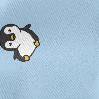 Cartoon Penguin With Tilted He Standard Corduroy
