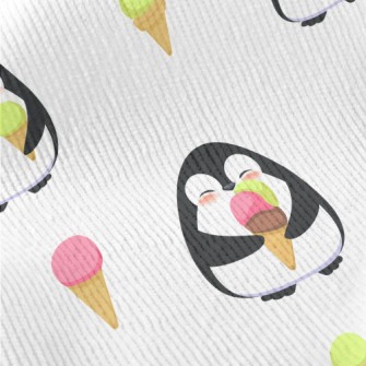 Penguin Eating Tricolor Cone Standard Corduroy
