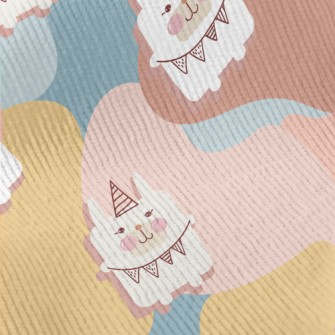 Cute Party Bunny Standard Corduroy