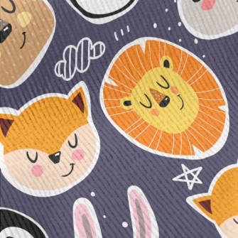 Happy Animal Doodles Standard Corduroy