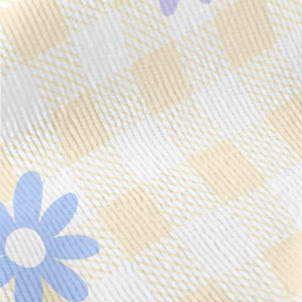 Colored Daisy Doodle Standard Corduroy
