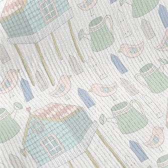 Hand Drawn Happy Farm Standard Corduroy