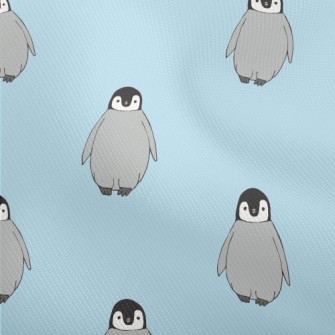 Hand Drawn Antarctic Penguin Dobby