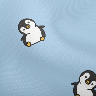 Cartoon Penguin With Tilted He Dobby