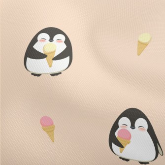 Cute Penguin Eating Ice Cream  Dobby