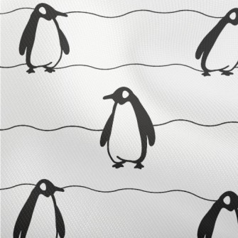 Simple Black And White Penguin Dobby
