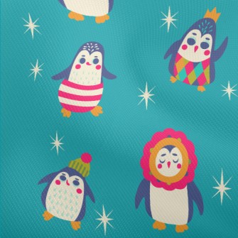 Colorful Penguin Dress Up Dobby