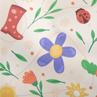Cartoon Spring Garden Dobby