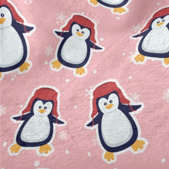 Warm Wool Hat Penguin Minky