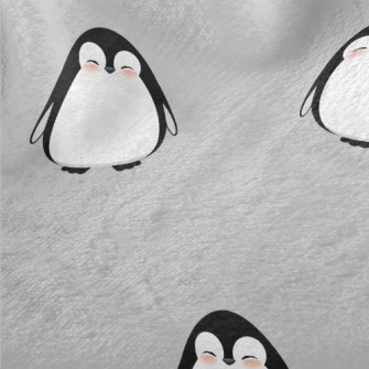 Cute Smiling Penguin Minky